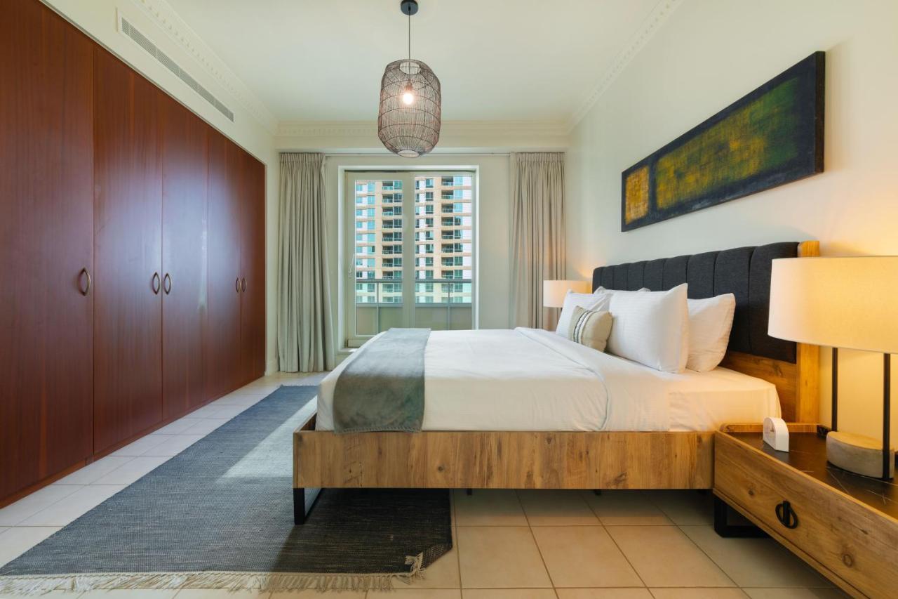Maison Privee - Stunning Waterfront Apt With Marina View Nxt To Beach Dubai Eksteriør bilde