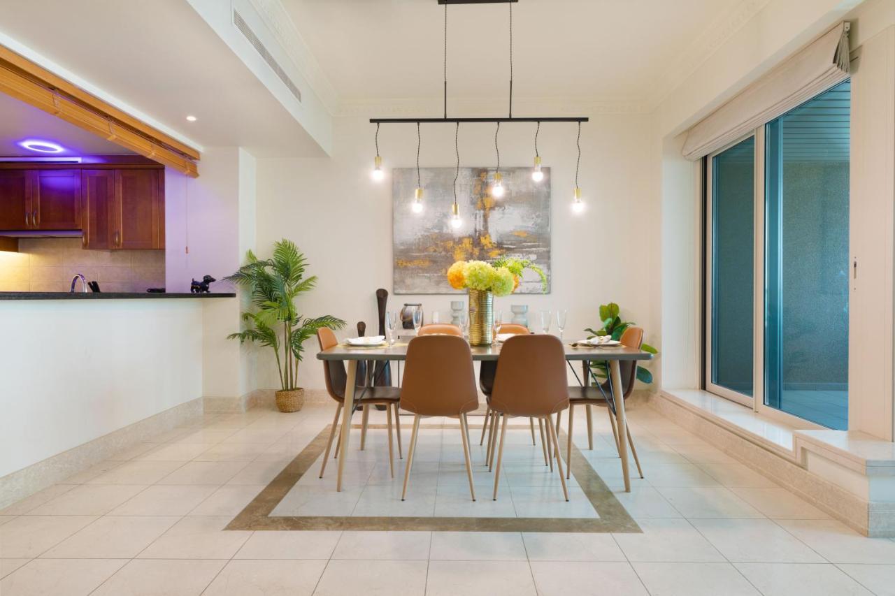 Maison Privee - Stunning Waterfront Apt With Marina View Nxt To Beach Dubai Eksteriør bilde
