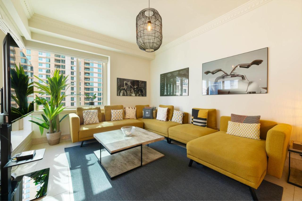 Maison Privee - Stunning Waterfront Apt With Marina View Nxt To Beach Dubai Eksteriør bilde