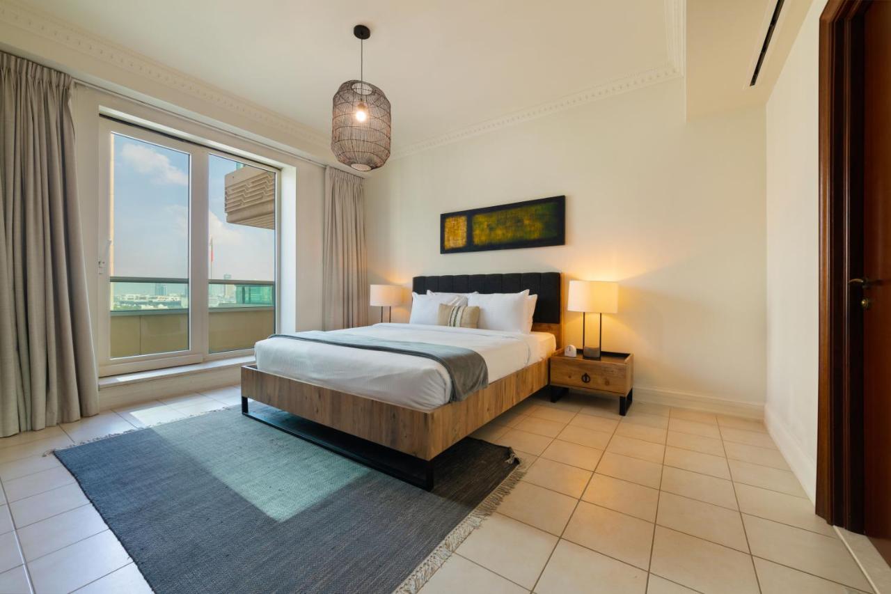 Maison Privee - Stunning Waterfront Apt With Marina View Nxt To Beach Dubai Eksteriør bilde